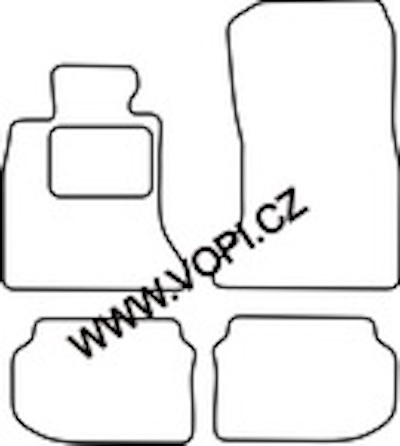 Autokoberce BMW F10 (5-serie) 03/2010 - 09/2013 Autofit (431)